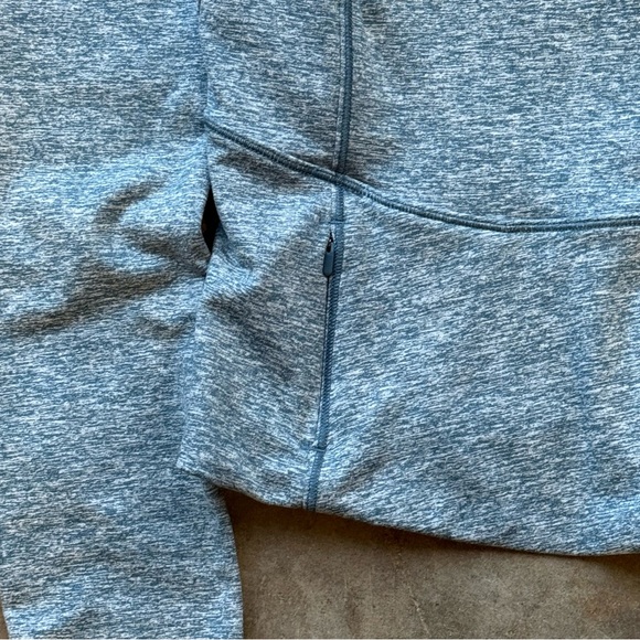Lululemon Women’s Always Alert Half-Zip Crewneck - Blue/Teal - Picture 8 of 9